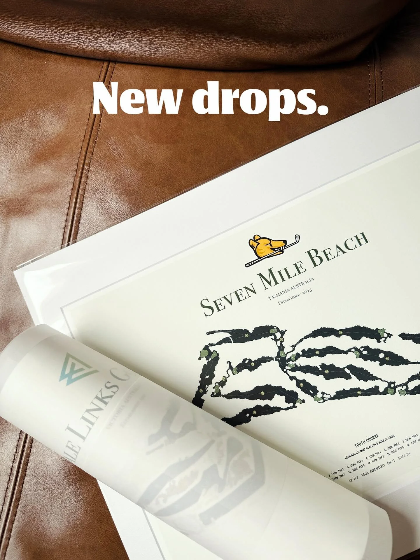 Fresh new works about the hit the store. 

- Lonsdale Links GC 
- Woodlands GC 
- The Coast GC 
- Sandy Golf Links 

And of course 7Mile Beach. But because it&rsquo;s such a new course this one needs a special treatment before I can share it with the