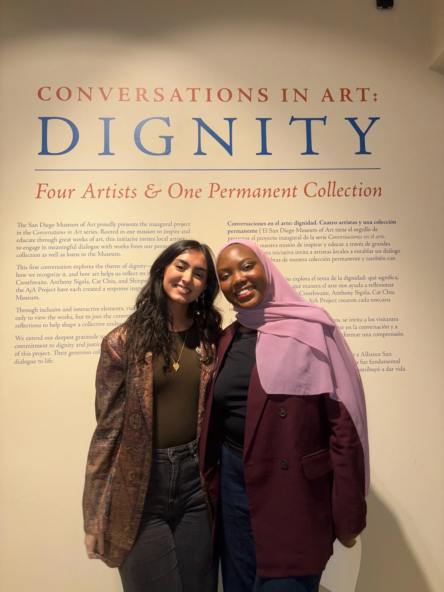 MOPA EXHIBIT "CONVERSATIONS IN ART, DIGNITY"