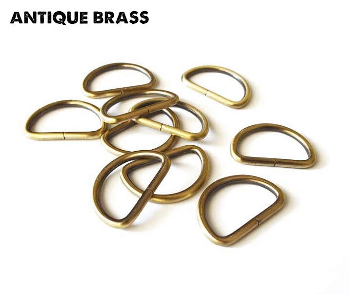 30mm D-ring, bag hardware, Webbing Sliders, Handbag Purse Strap