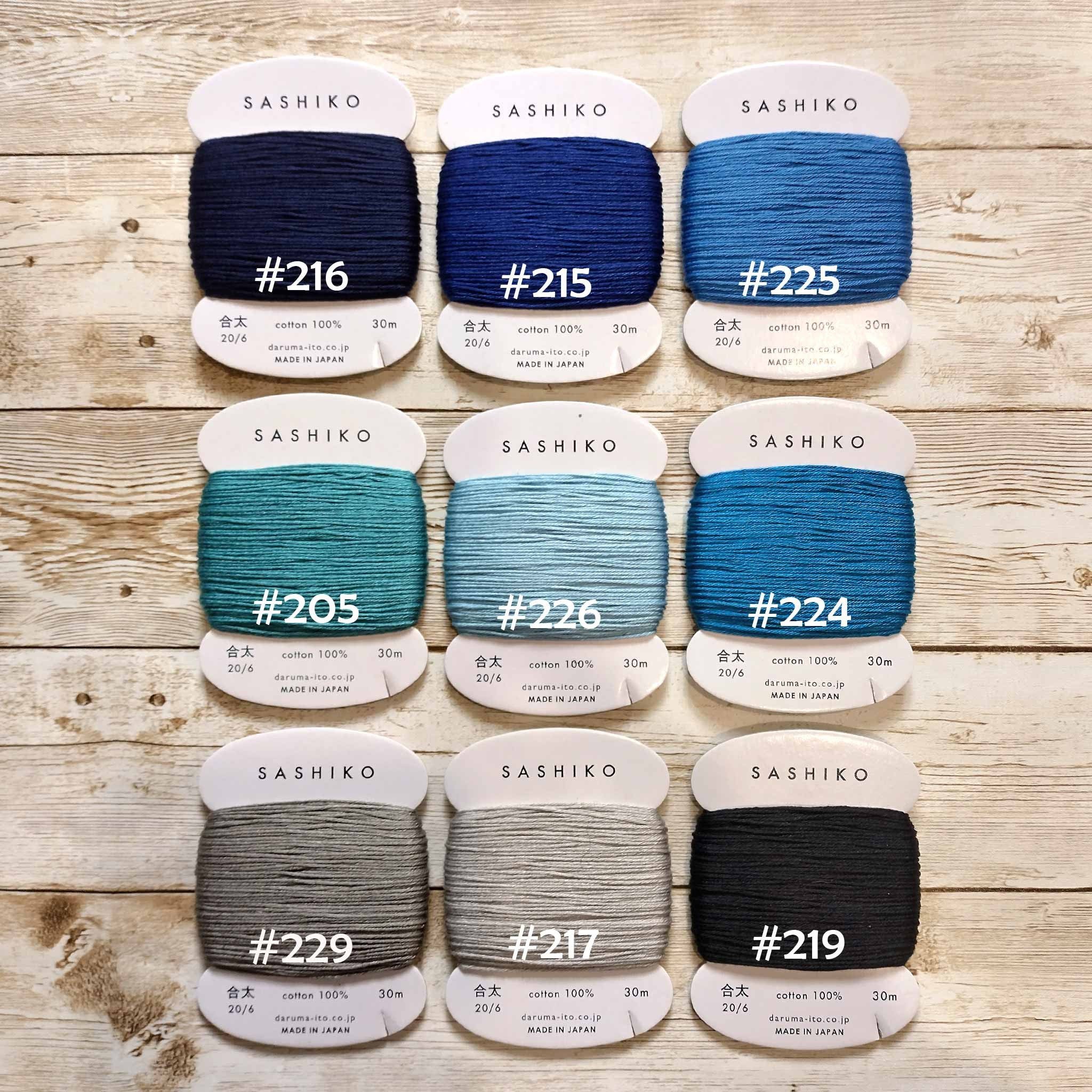 Daruma Sashiko Thread Thick (20/6), 30m.