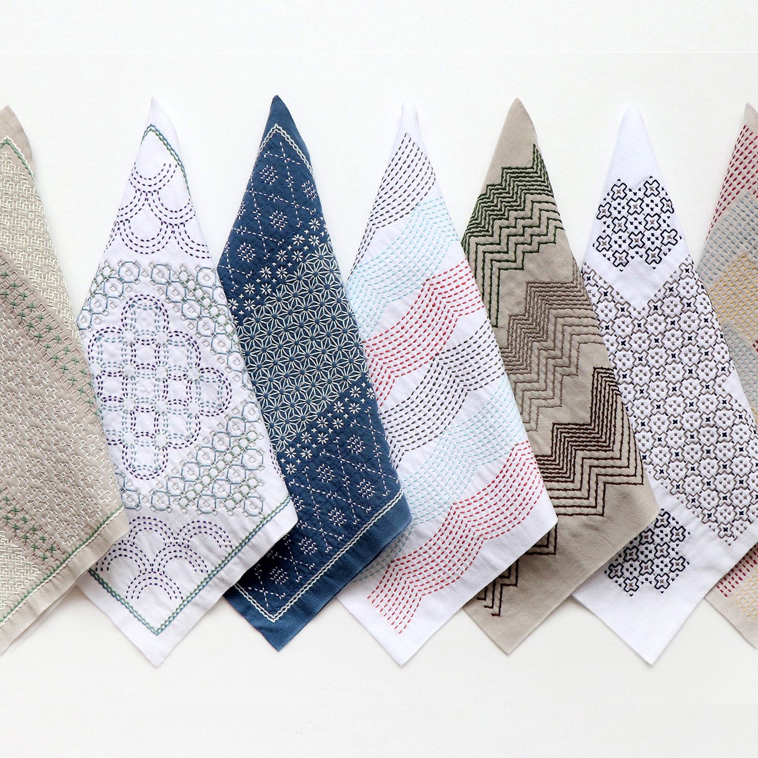 Superior quality sashiko threads from Olympus. These threads have a soft and smooth texture. They can also be used for mending, candle wicking, sewing and boro.