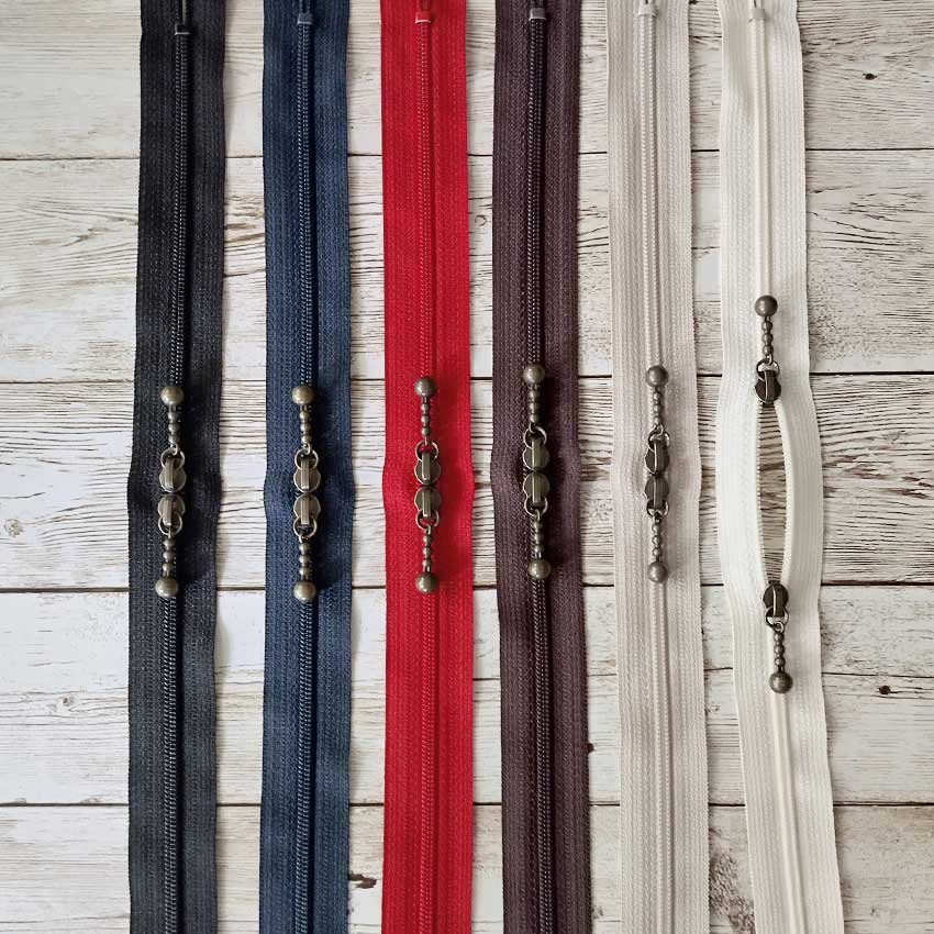 YKK 40cm Double Slide Zipper