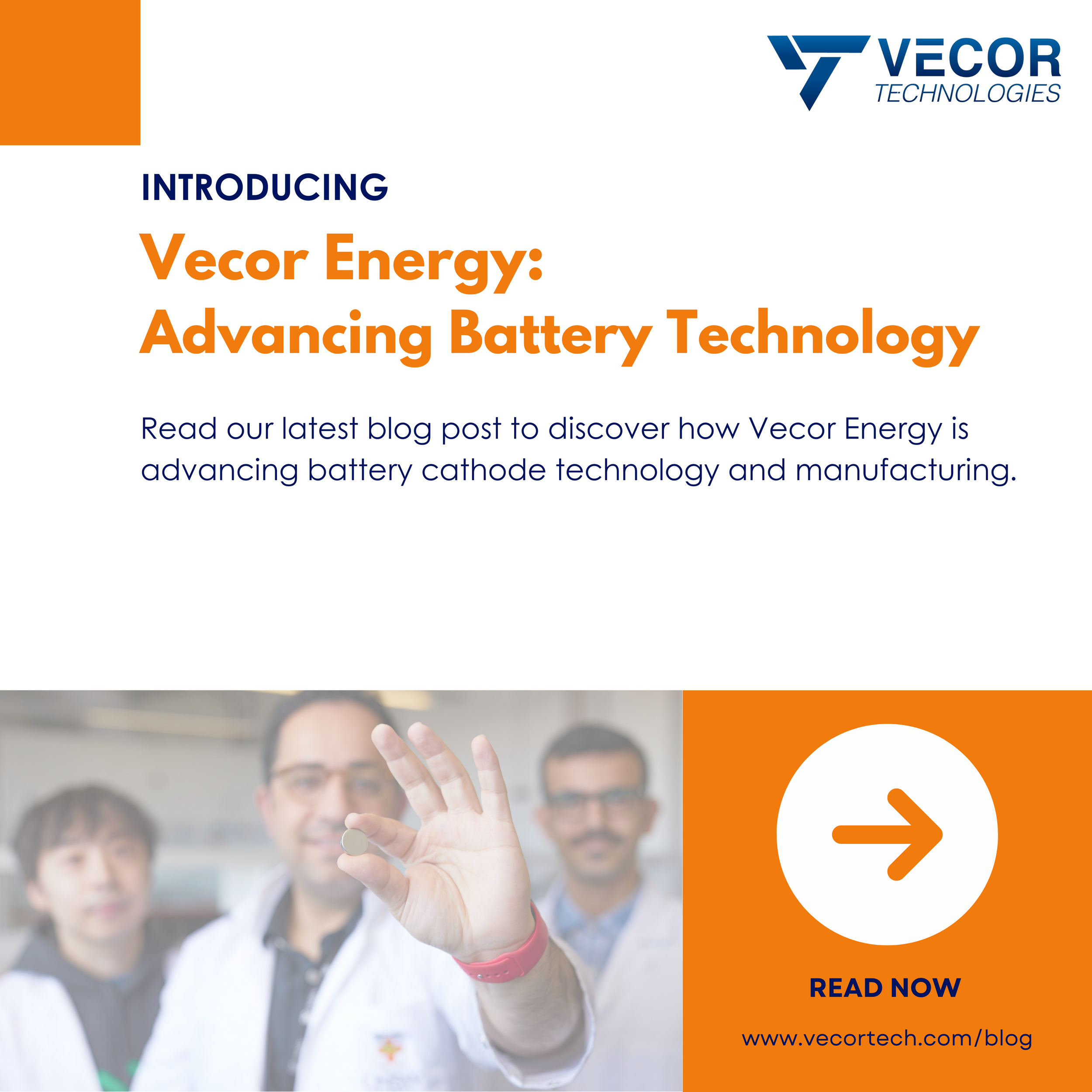 Vecor Energy: Rethinking Battery Cathode Manufacturing