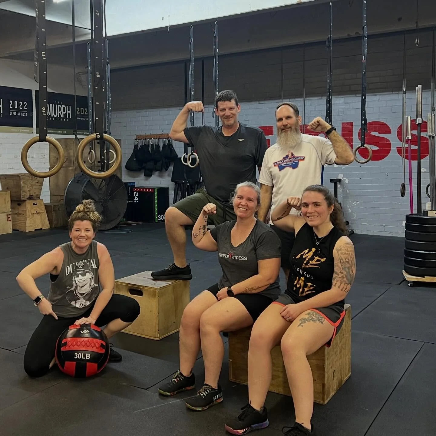 Our Friday night warriors came out to do 26.1! We were reminded to wait well! Psalm 27:14