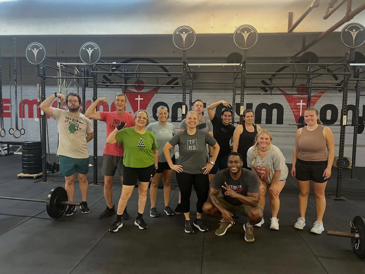 9am warriors were encouraged to find rest in Jesus!