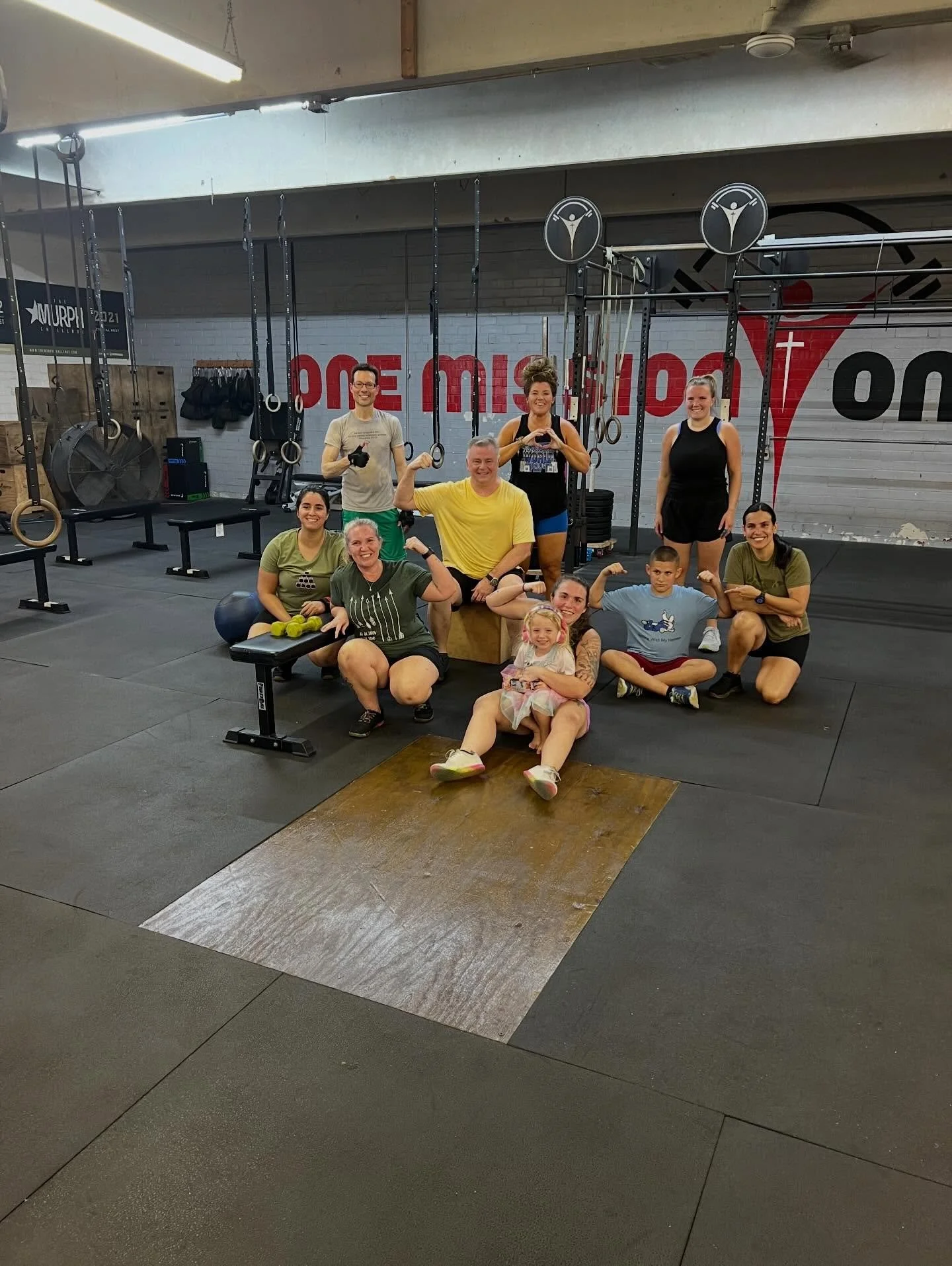 Tuesday night warriors hit lots of 1RM&rsquo;s and reminded they have BOGO blessings John 8:32