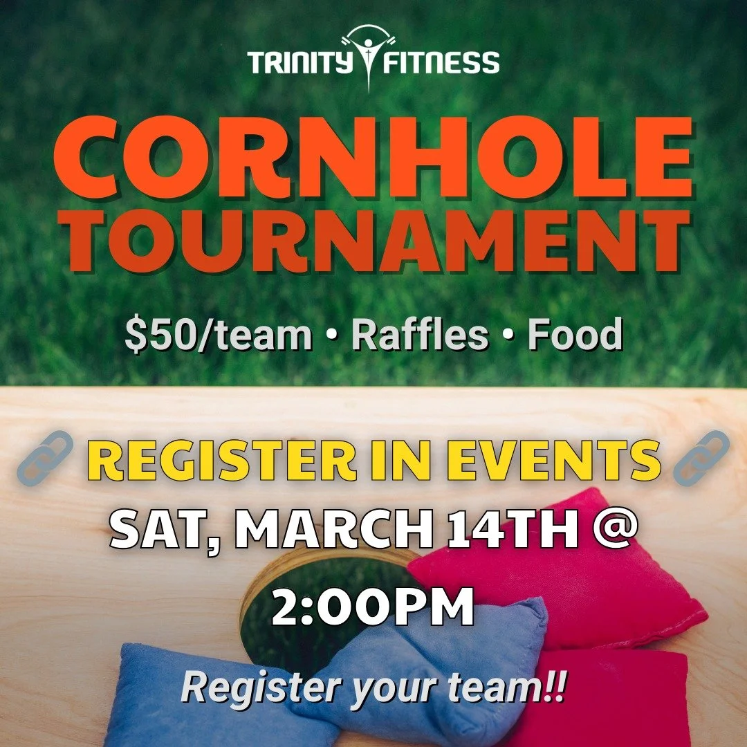 Today is the last day to register for our cornhole tournament!