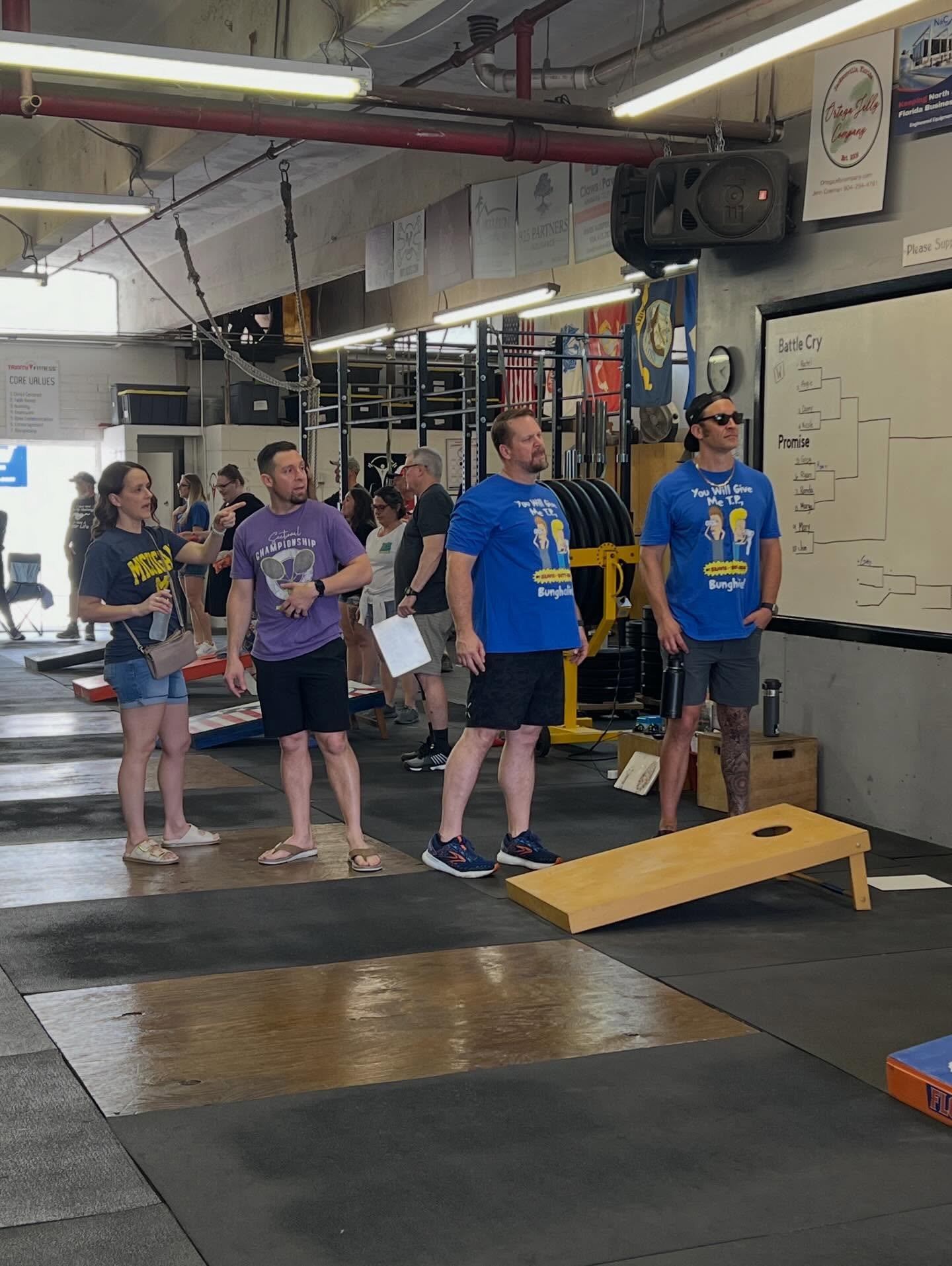 We had a blast at our corn hole tournament on Saturday! 😎