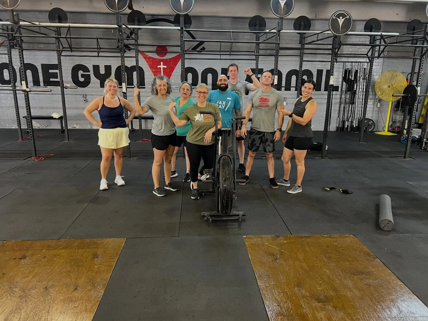 9 AM was challenged to lighten the load. As a community, we get to share the burdens of others, so be ready to help, but also realize when you need to accept help from others. Galatians 6:2.