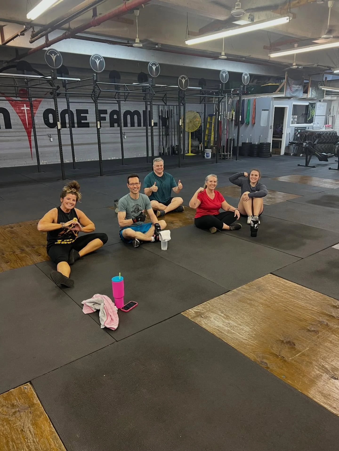 Tuesday night went heavy on push press and 5 rounds of box jumps, bench press, and wall balls.  They were questioned &ldquo;how can I cry for you?&rdquo; Gal 6:2 and Matt 6:20