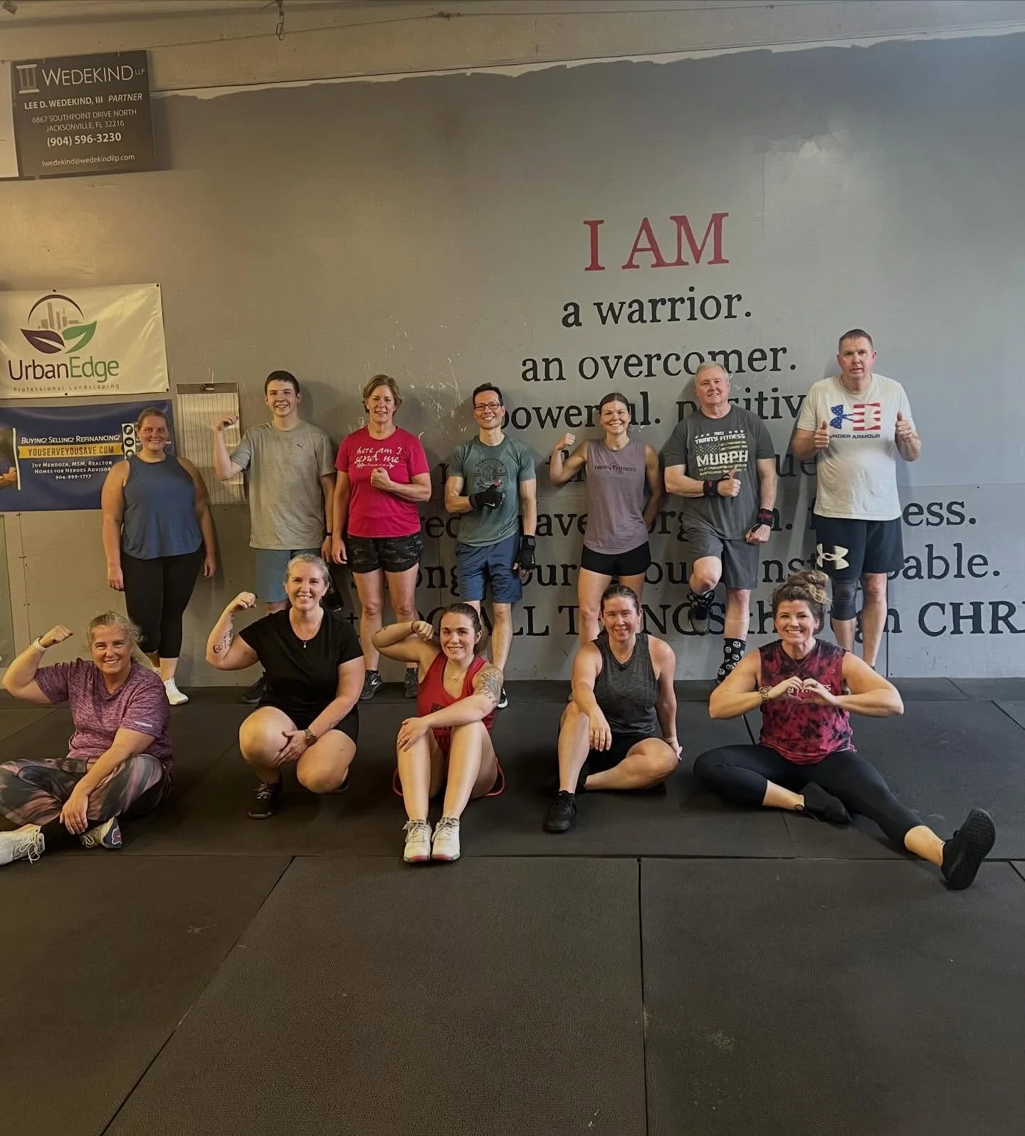 Though your sins be as scarlet, they shall be as white as snow Isaiah 1:18. God will make our hearts clean (again)! 6pm showed up for Monday back squats and a quick barbell complex battle. Never miss a Monday.