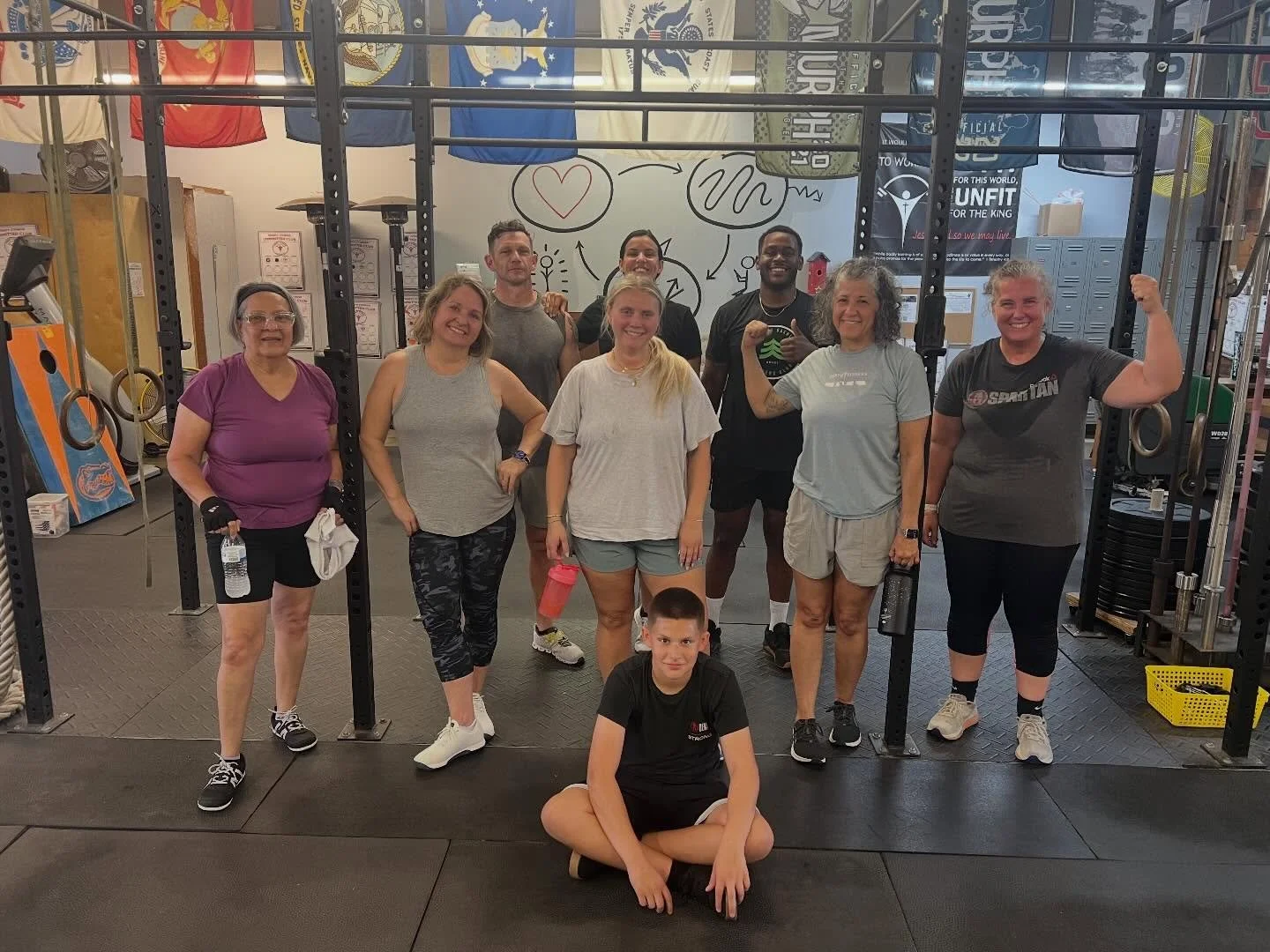 9am warriors were challenged to remember Jesus during Holy Week, and everyday.. Don&rsquo;t forget who He is, and that He walked out of that grave!