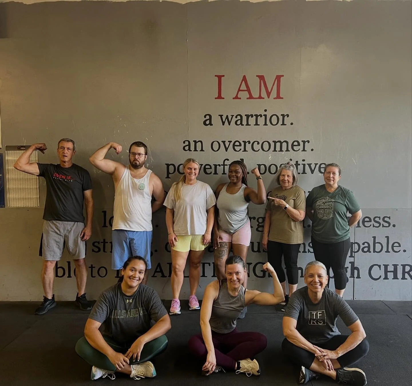 Tuesday morning warriors pressed heavy and were encouraged that they are God&rsquo;s masterpiece!