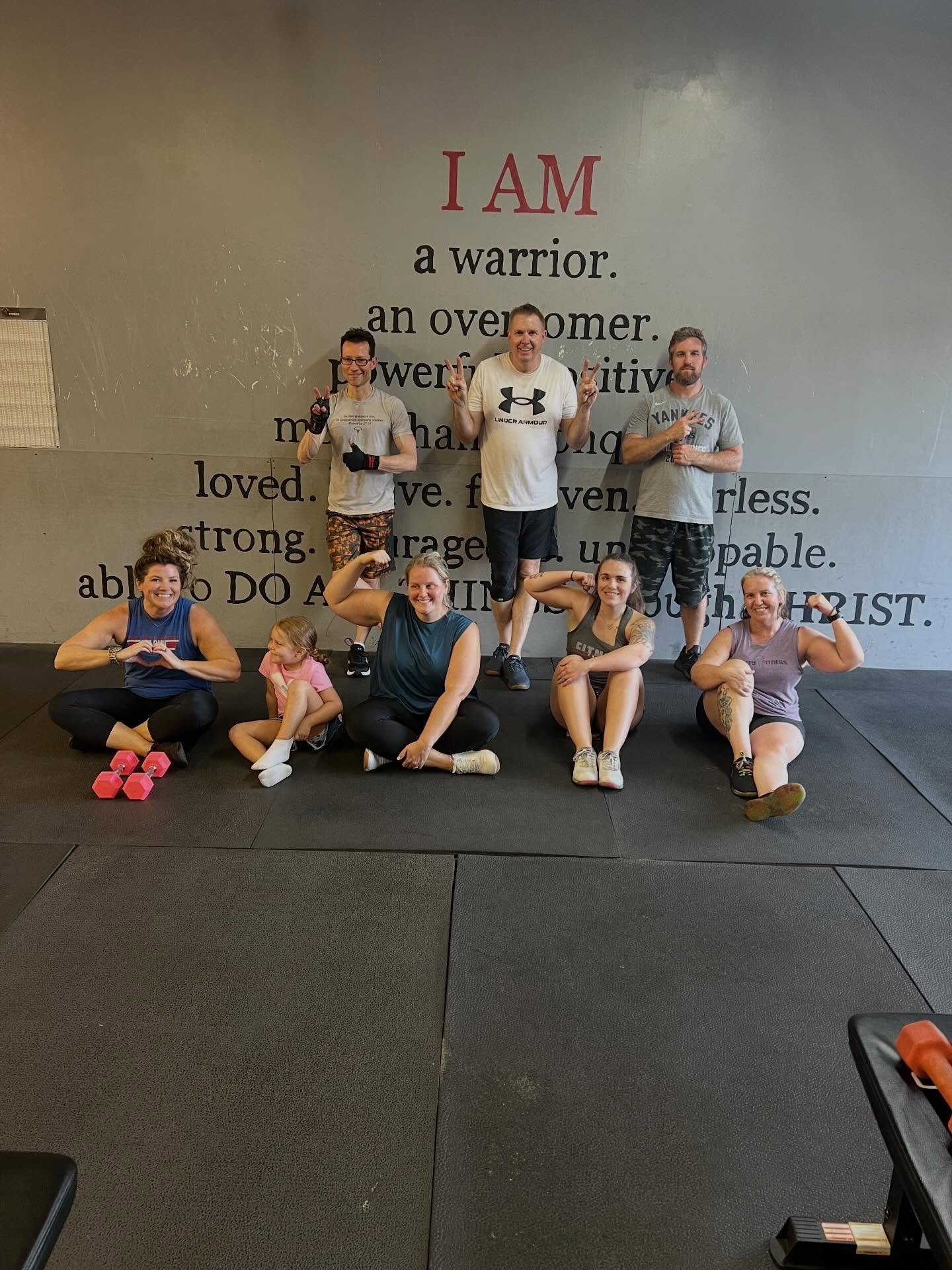 Tuesday night warriors lifted heavy and battled hard and encouraged to find peace in Jesus John 14:27