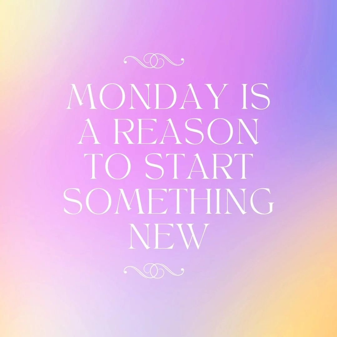 Monday Motivation! Why wait? Start today!