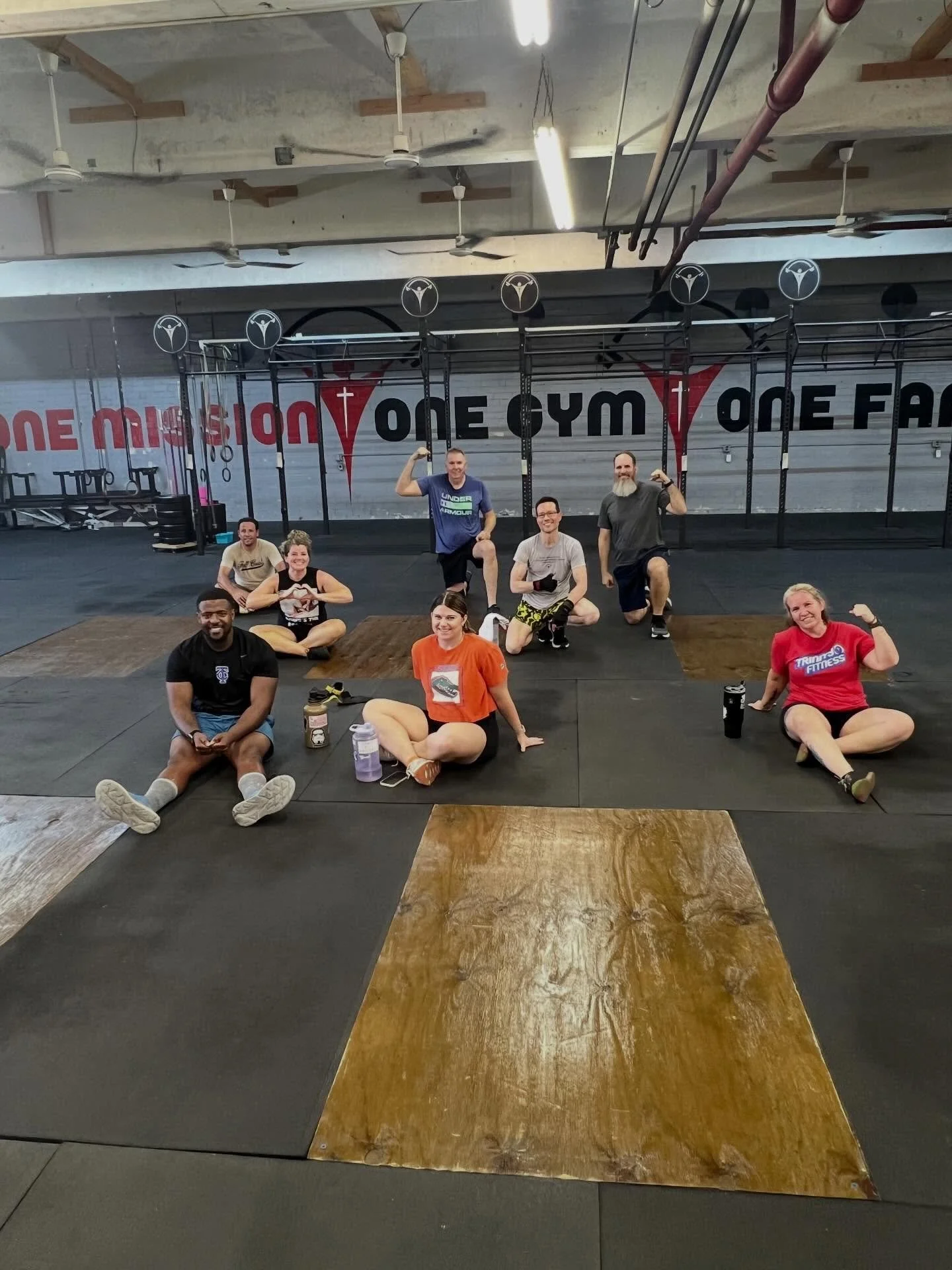 Tuesday night warriors pushed hard and were encouraged to charge the load and bear one another&rsquo;s burdens