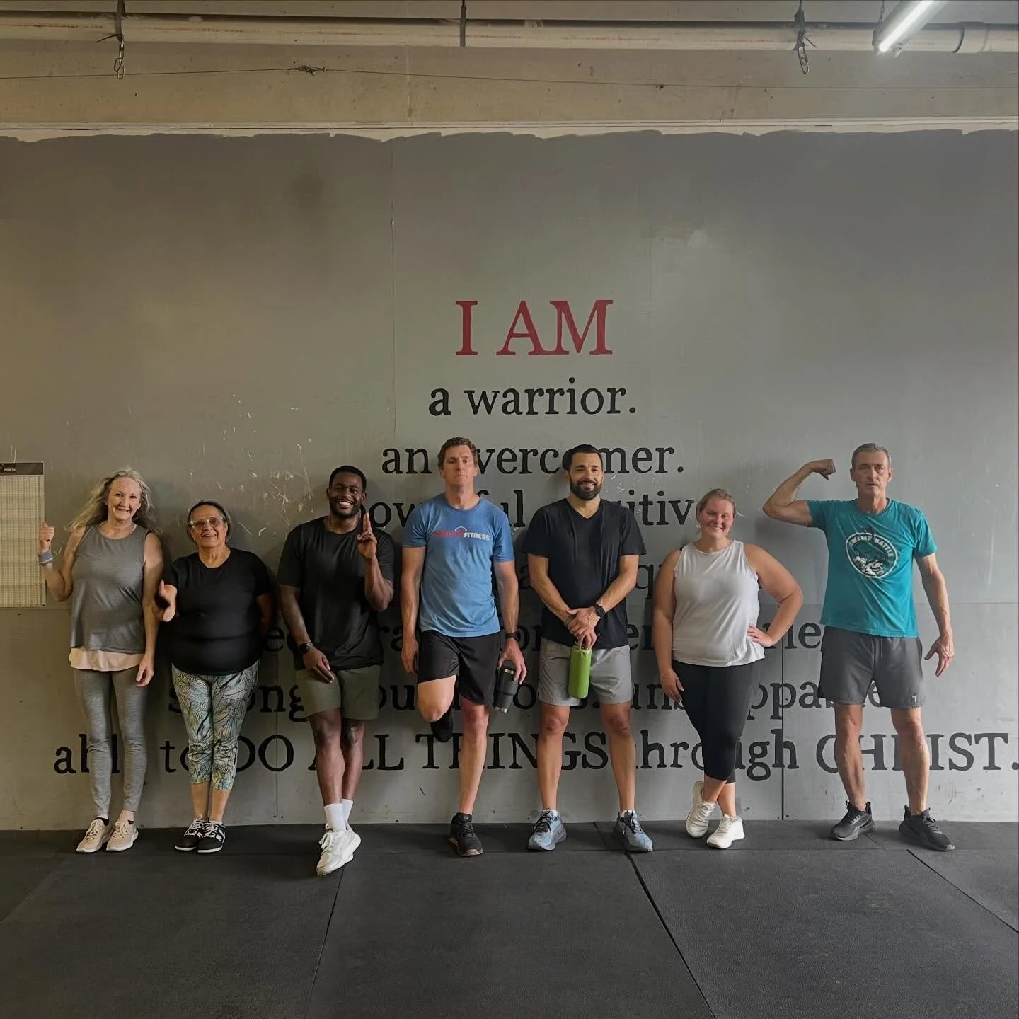 Friday morning warriors got their day started off right with a gymnastics cycle and fun EMOM!