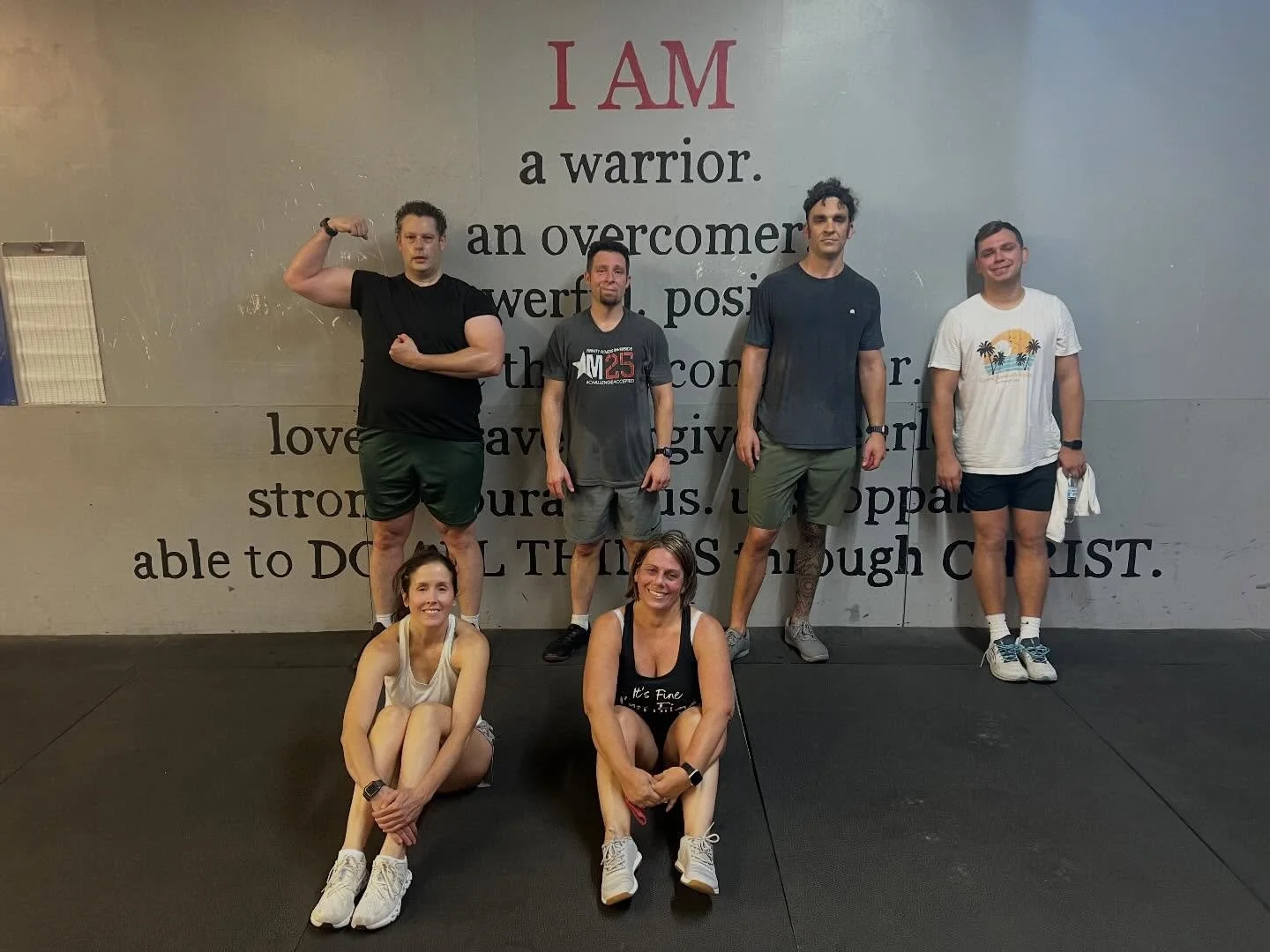 Tuesday morning kicked off with low reps and long rounds. Great job fighting through. There are a lot of voices in the choir of this world. Only listen to the ones that are of the Lord.