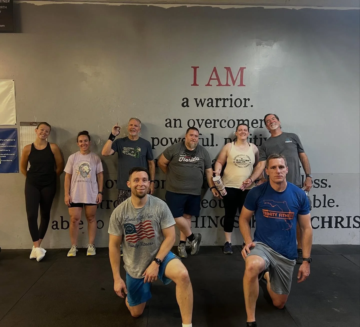 Wednesday morning warriors battled hard and were challenged to let God lead them!