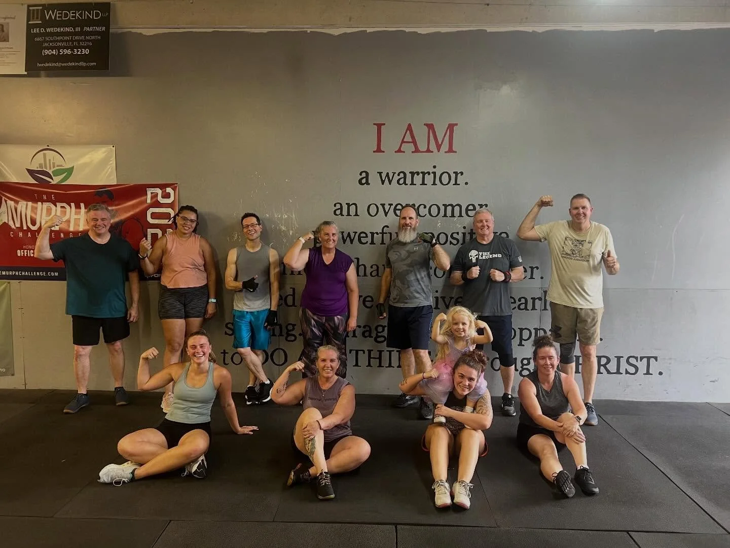 Monday night hit up heavy back squats and then sweated through a tough barbell/cardio battle.  They were reminded their spring fed John 4:14