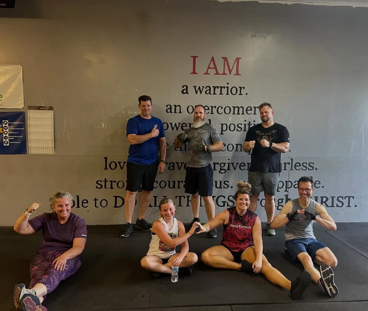 Thursday evening warriors battled through a long 30 min AMRAP! They were encouraged that faith in Christ is freedom!