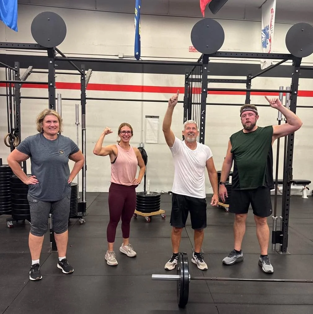This mornings 5am warriors battled through bench press, burpees, toes above hips, deadlifts, and rowing while being reminded to let your yes be yes.