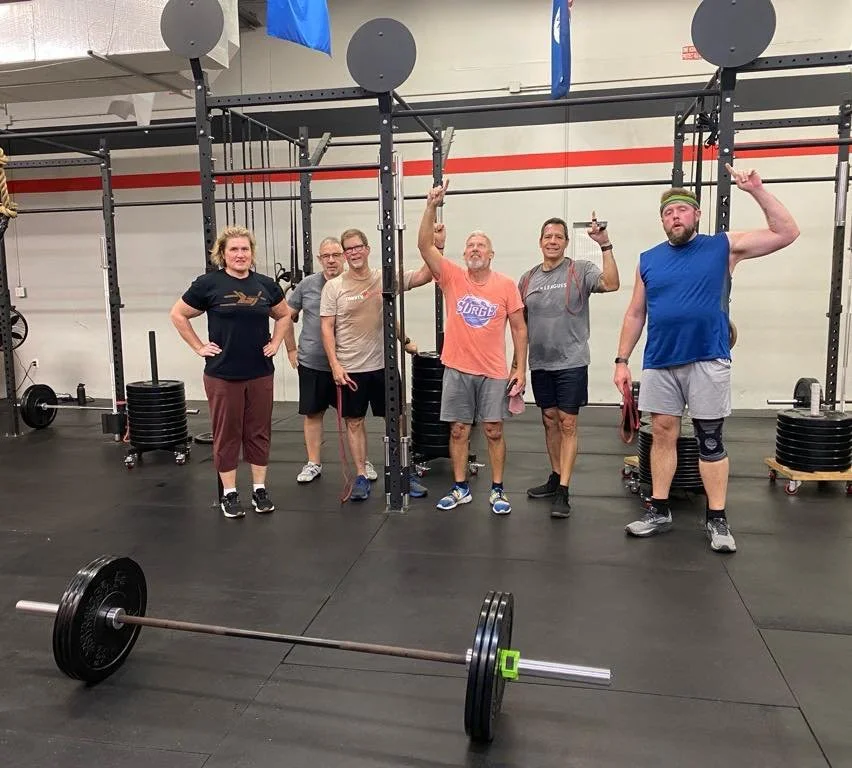 Early Risers were good sports as they traversed a sustainable battle after a comprehensive warm up and 5 sets of hang squat cleans! They were challenged to &ldquo;make all effort to have unity with the spirit of the Lord&rdquo;