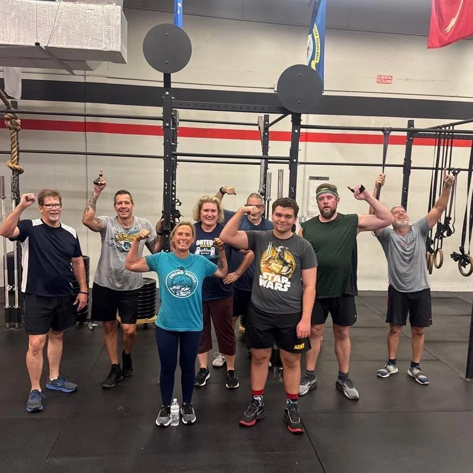 This mornings 5am warriors battled through back squats, and a baseline battle consisting of 1000m row, 80 air squats, 60 sit ups, 40 push ups, and 20 pull ups while being reminded that in the end, the choices you make, make you.