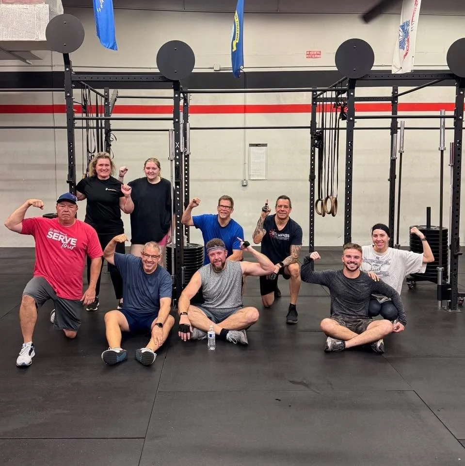 5am warriors battled through pull ups, box step ups, and trinity twists while being encouraged to be like Christ!!