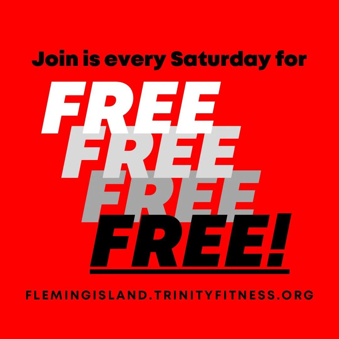 Join us every Saturday for FREE! just visit our website to get started! Click first week free and follow the steps to sign your waiver. That&rsquo;s it! You can join us every Saturday at noon cost! Come see what TF is all about!  #trinityfitness #fai