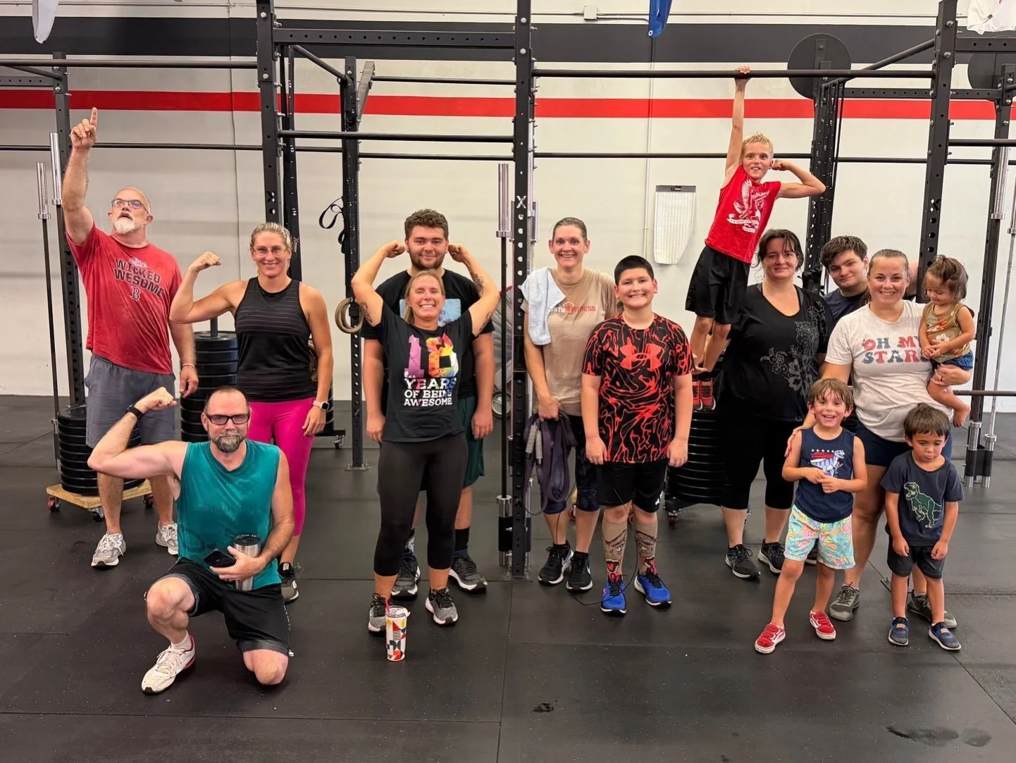 Tuesday&rsquo;s PM class was reminded to have faith, but that even when we are faithless, He is still faithful. They pushed through bench press, squats, lunges, and jump rope.

2 Timothy 2:13