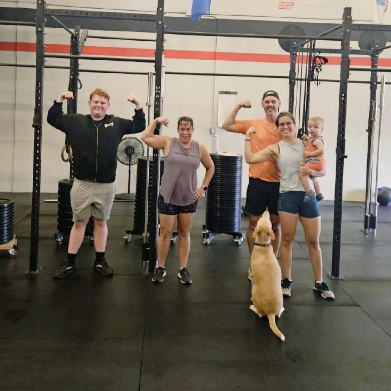 Saturday morning Warriors battled through 30 rounds for time battle of wallballs, handstand push ups and power clean while being asked "are you content" Philippians 4:12-13