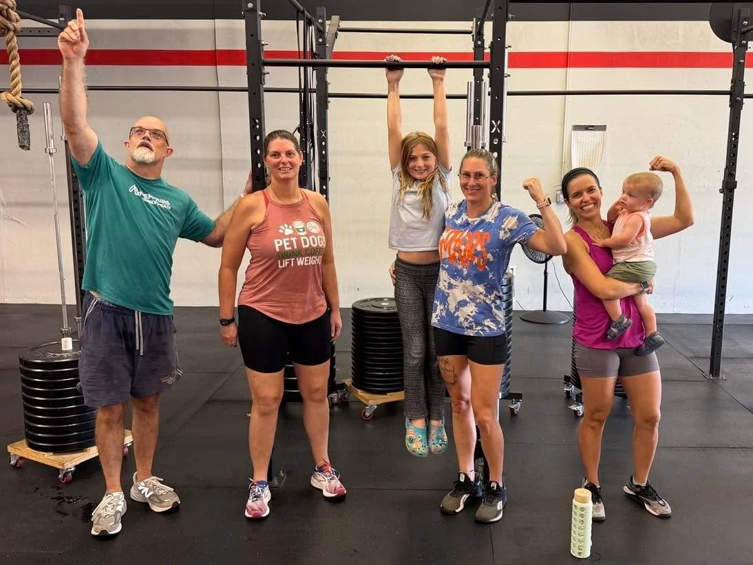 Saturdays warriors were reminded that even in dark times, we still have so much to be thankful for. They pushed through a partner battle with kettlebell swings, wall balls, med ball runs, and sled pulls!

1 Thessalonians 5:18
