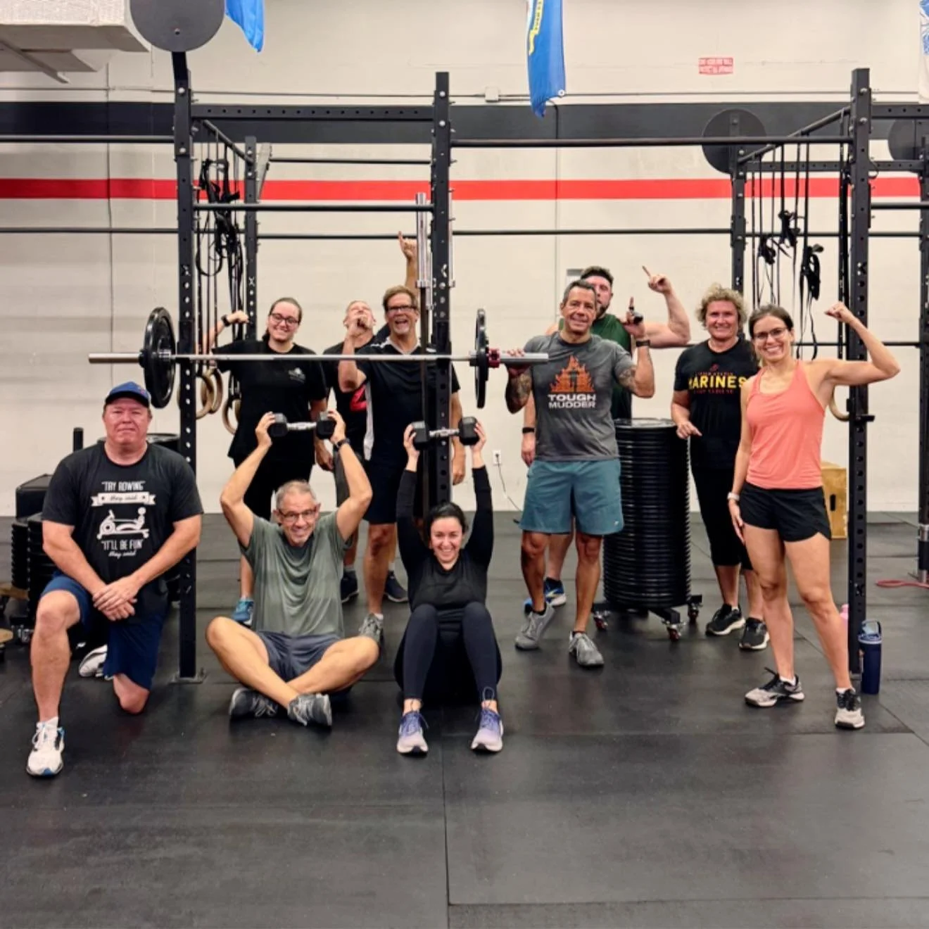 5am warriors killed their legs while being encouraged to love like Jesus!!