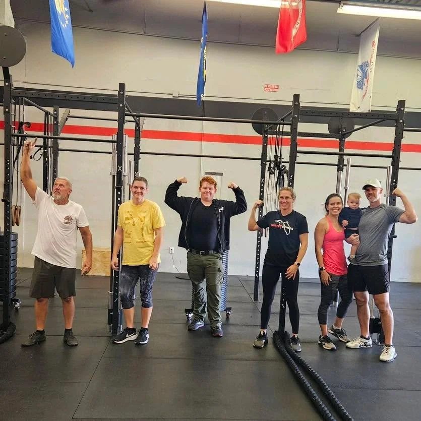 Saturday morning warriors battled through a 15 minute strength and 2 - 20 minute AMRAPSl's while being reminded to take a breath before responding as James 1:19 says be quick to listen,  slow to respond and slow to wrath.