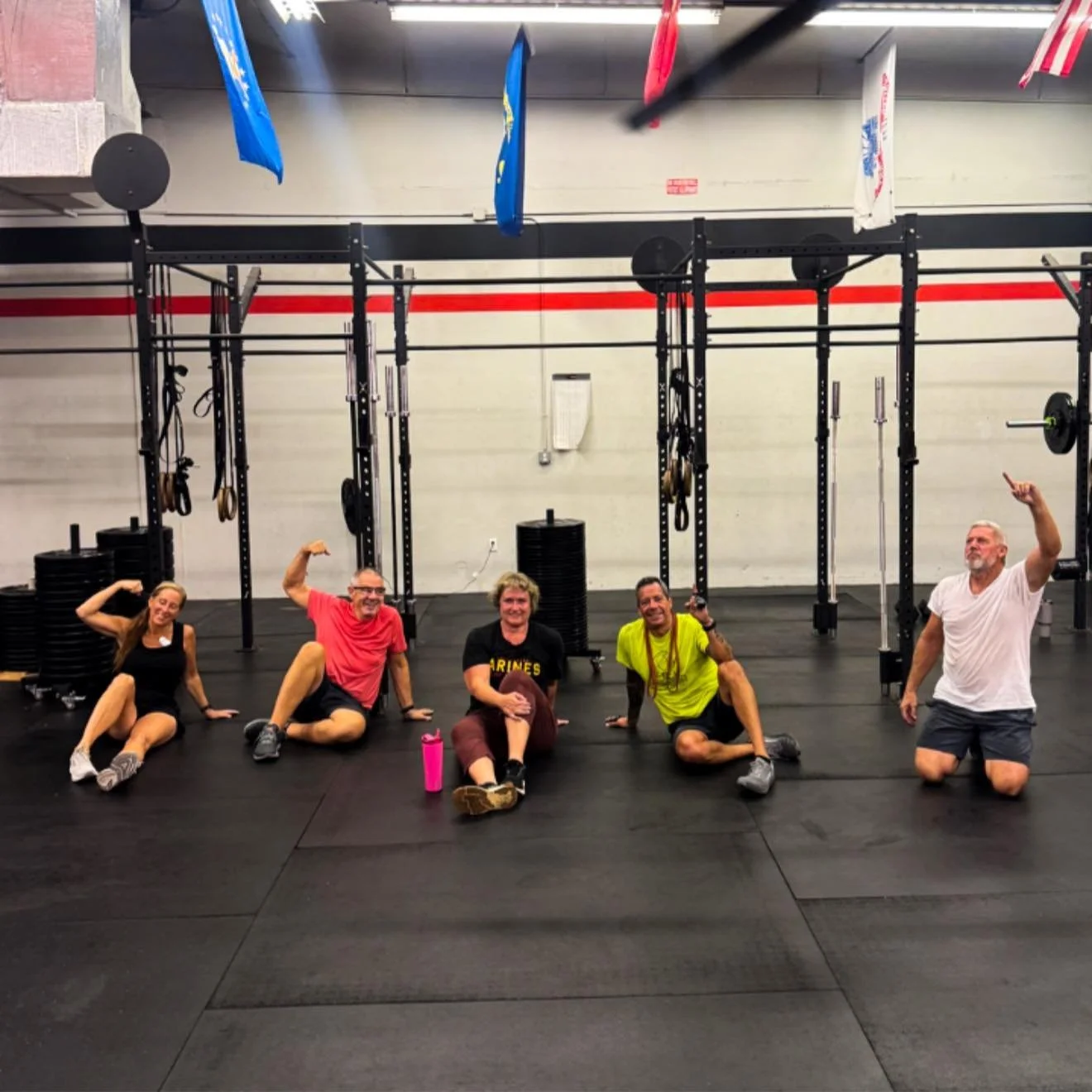 5am warriors battled through lower leg punishment and a ladder workout while being encouraged to give Jesus their fishes and loaves (Matthew 14:13-21)