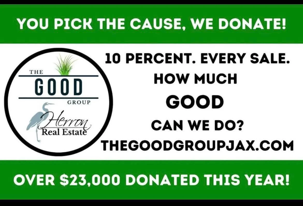 📣Sponsor Spotlight

The Good Group is a team of realtors led by Joy Mendoza, one of our TF trainers!  They donate 10% of their commission from every transaction back to a charity of the customer's choice... which means you can buy or sell your home 