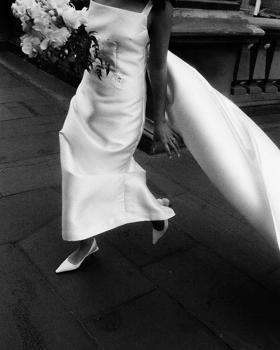 Karen &amp; Alex on 35mm film🎞️

Shoes- @jimmychoo
Ceremony - @vicmarriageregistry 
Florals- @flowersvasette 
Cake- @mabels.melbourne 
MUA @merton_muaremi_makeup 
Reception @distasiocitta 
Dress @thafnisdressmaking 
Suit @tedbaker 
Film scans @hillv