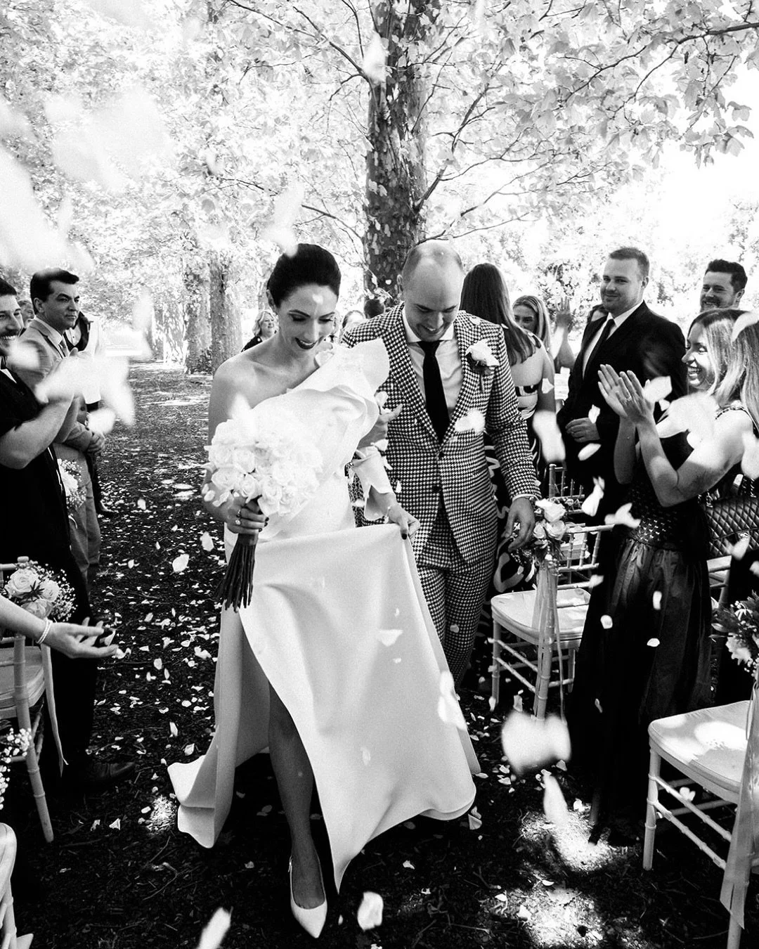 A love note for Rachael and Charlie in black and white 🤍🖤

Photography @finderseekerphotography 
Cocktail hour @nickandnorasmelbourne 
Reception @cumulusinc 
Bar @miss__fizz 
Gown @toni_maticevski 
Florals @sunflowersoncollins 
Celebrant @elizabeth