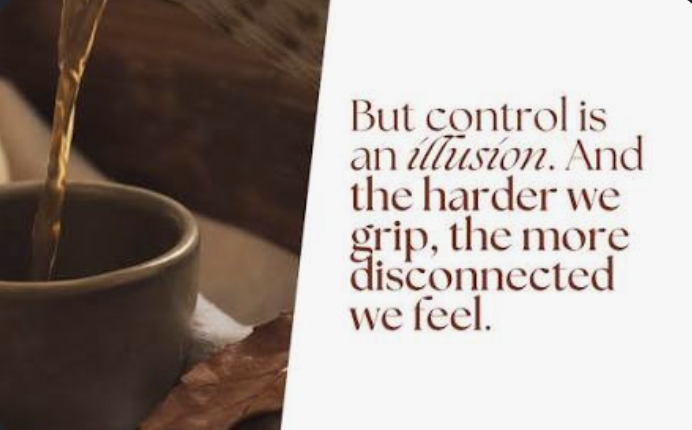 Control Isn’t Always About Perfection.  Sometimes It’s About Safety.