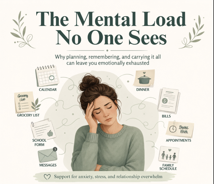 The Mental Load Nobody Sees: When Carrying Everything Becomes Too Heavy