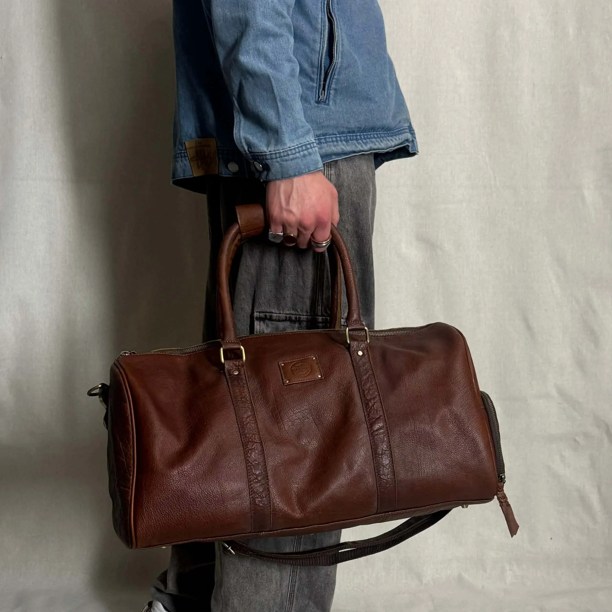 Sunshine Barossa Leather Duffel Bag