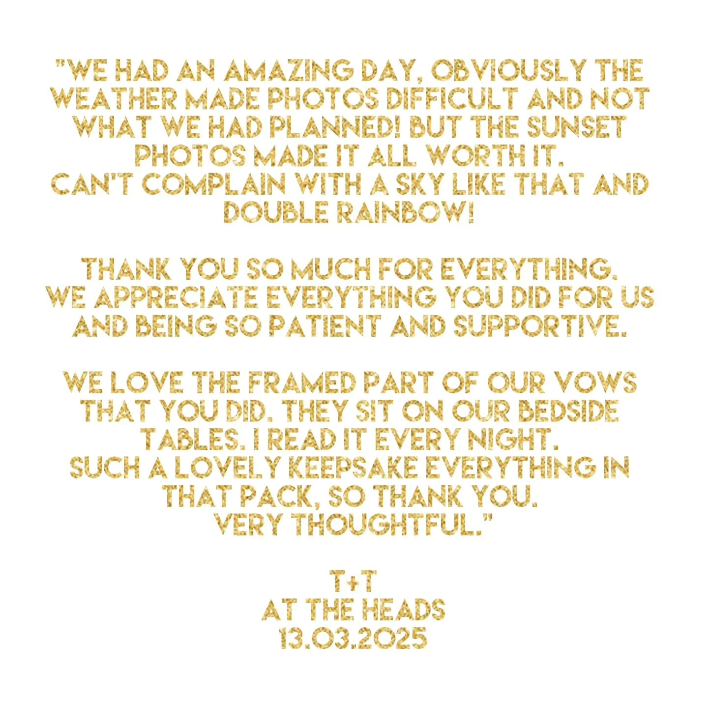 I tell you what, for me it's all about the little 1%ers that can make a world of a difference... it's been 16 years of doing all the little things that I love to do and still, all these years on, I proudly continue to do them every single time. I jus