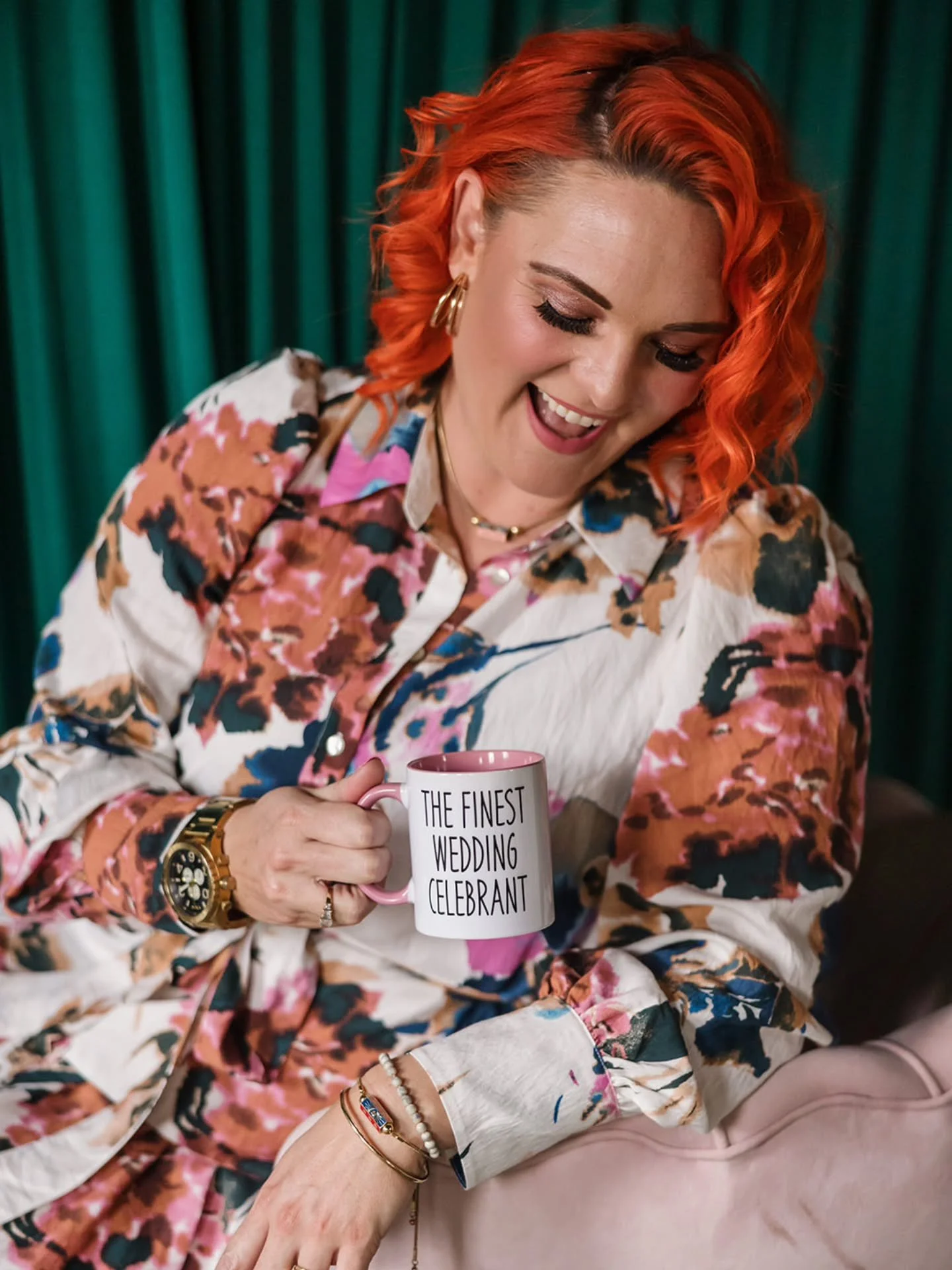 He he he..... every now and then a couple will gift you with a little momento as thanks..... I love this one! I remember the couple well, their home, their ceremony, the fog on the morning of their wedding.... And I love using my mug every day!

📸 @