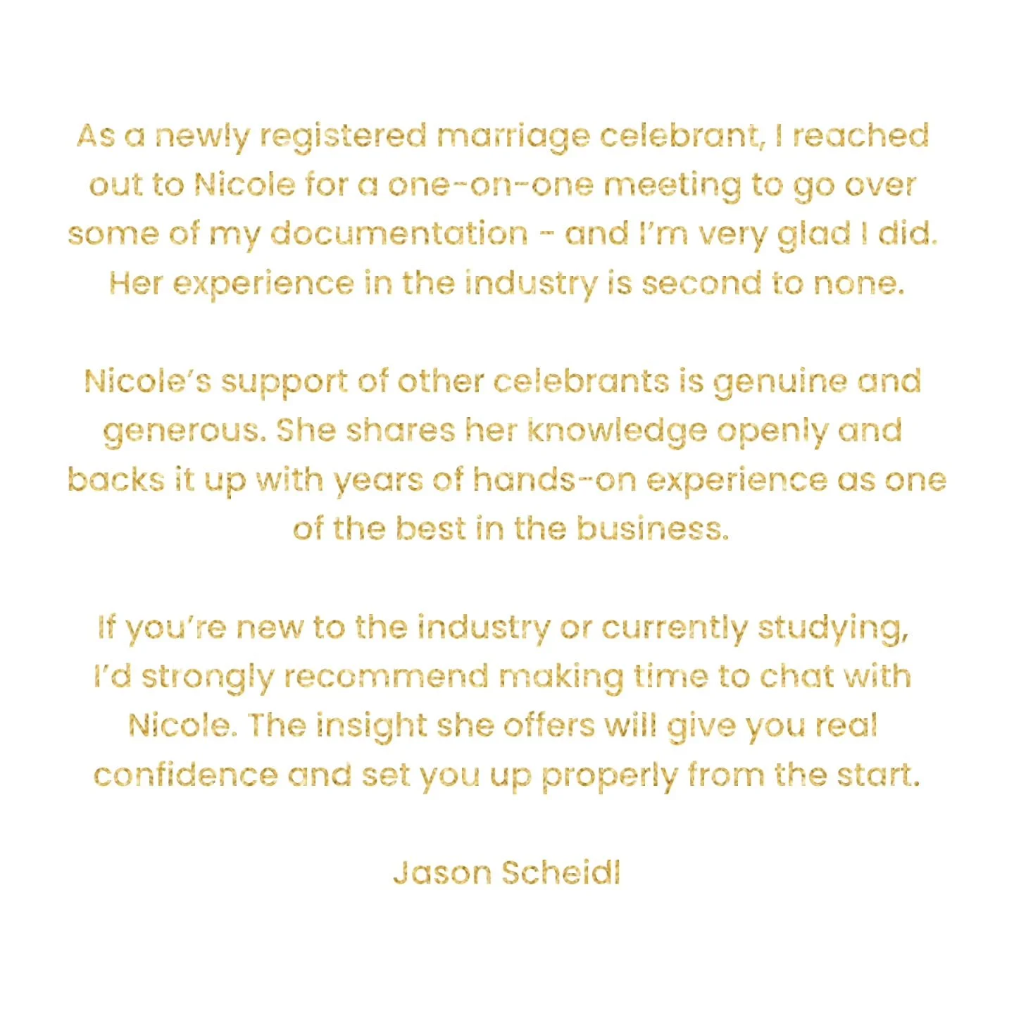 @jasonscheidlmc thank you thank you thank you 🙌

You were a privilege to teach, a pleasure to coach and a proper delight to befriend....🤩

I am also super duper ruly truly happy that you live in another state 😜

Congratulations on all Celebrancy w