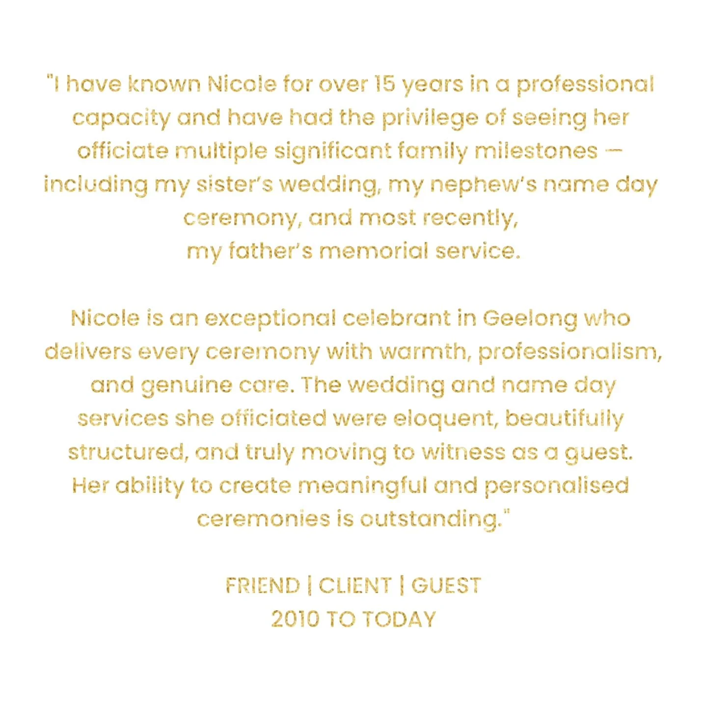 🤍 Celebrancy has left an imprint on my life in ways no text book or teacher can ever quite explain. I've made connections I didn't know we possible, friends I would have never have otherwise met, blessings no other career could offer and all at the 