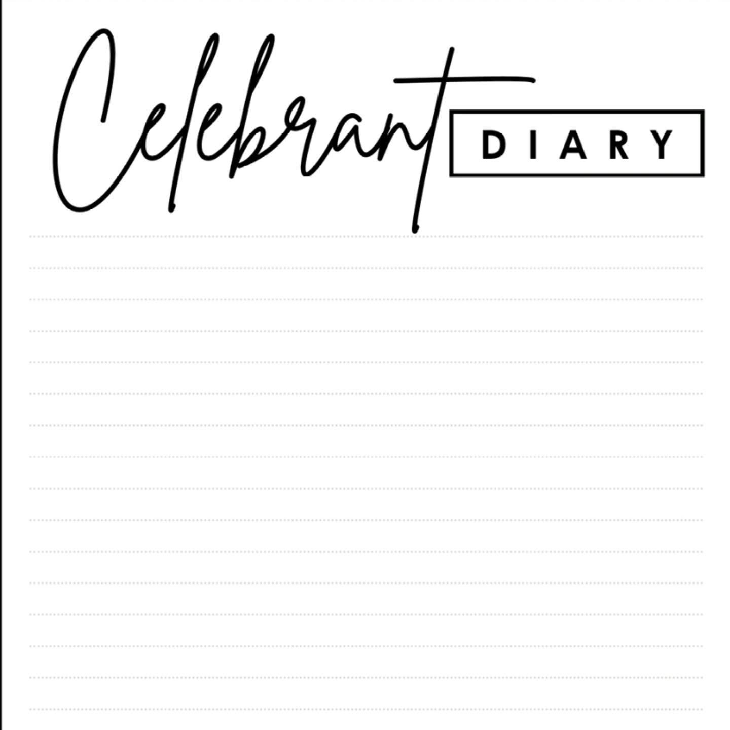 🤍 A little peek behind the scenes 🤍

This is where the magic begins.

Every ceremony, every love story, every perfectly timed moment&hellip; it all starts right here &mdash; on these pages.

My Celebrant Diary isn&rsquo;t just a place to jot things