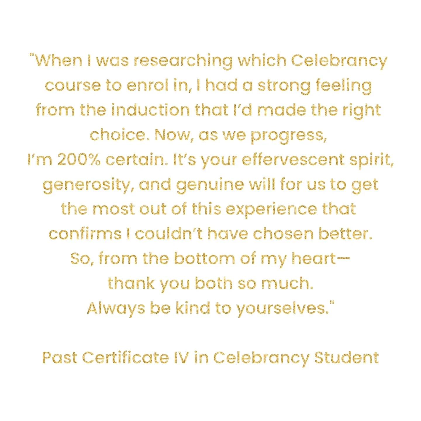 My time at The Gordon filled my cup more than I ever could have imagined. I'm a better celebrant, person, and total human in general because of my every interaction while teaching. Thank you to my students, my fellow teachers, colleagues and collabor