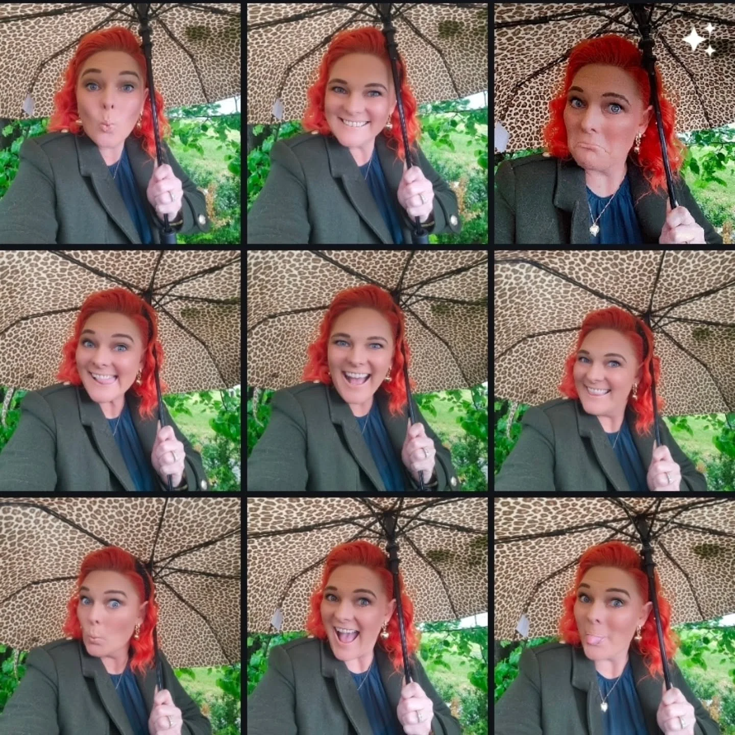 💚🖤🧡 My Celebrant Selfie Series 🧡🖤💚

It started with rain&hellip; grey skies&hellip; and a few nervous glances at the clouds by me!

But the Groom? Completely confident and unwavering in his wedding and the weather. 
&ldquo;By ceremony time, it&