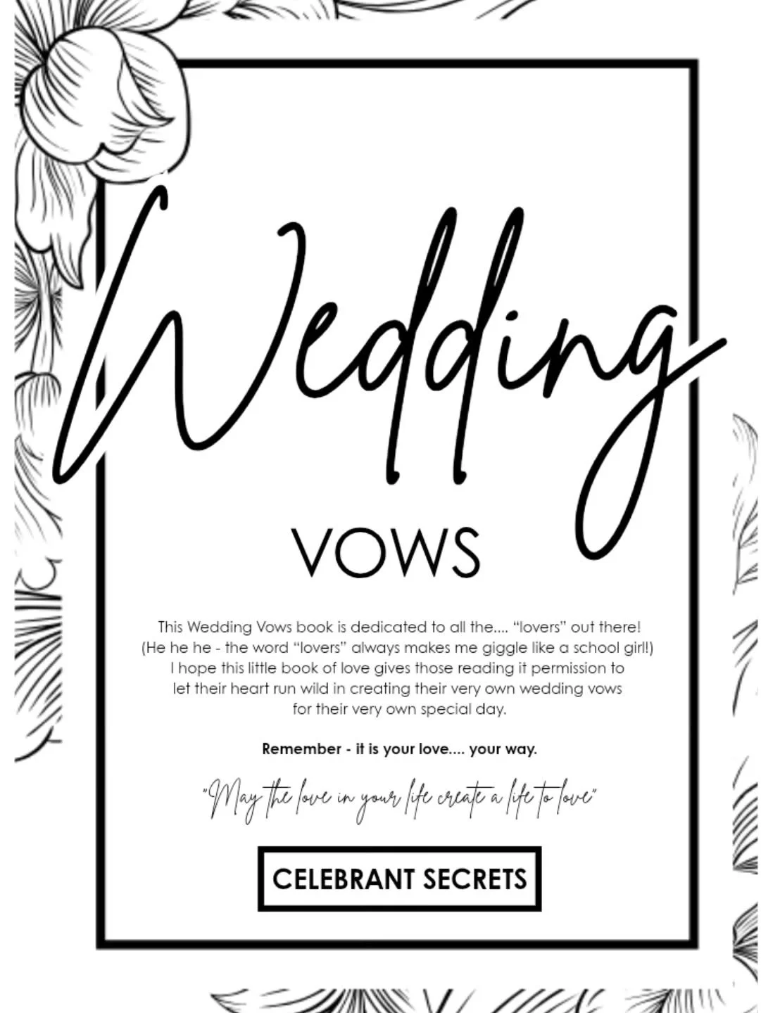 🤭🤭🤭🤭🤭🤭🤭🤭🤭🤭🤭🤭🤭🤭🤭🤭🤭🤭🤭🤭🤭

The word "lovers" still makes me giggle like I'm in high school......

But yes&hellip; my Wedding Vows book is officially dedicated to all the &ldquo;lovers&rdquo; out there.

But underneath the c